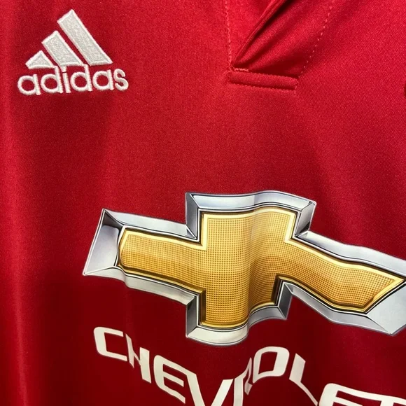 Adidas Manchester United Red Soccer Jersey Sz Small - Picture 3 of 6